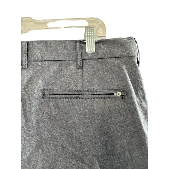 Nordstrom Men's Basic Blue Gray Tech Smart Slim Fit Dress Pants Size 40 x 32 - Picture 7 of 12